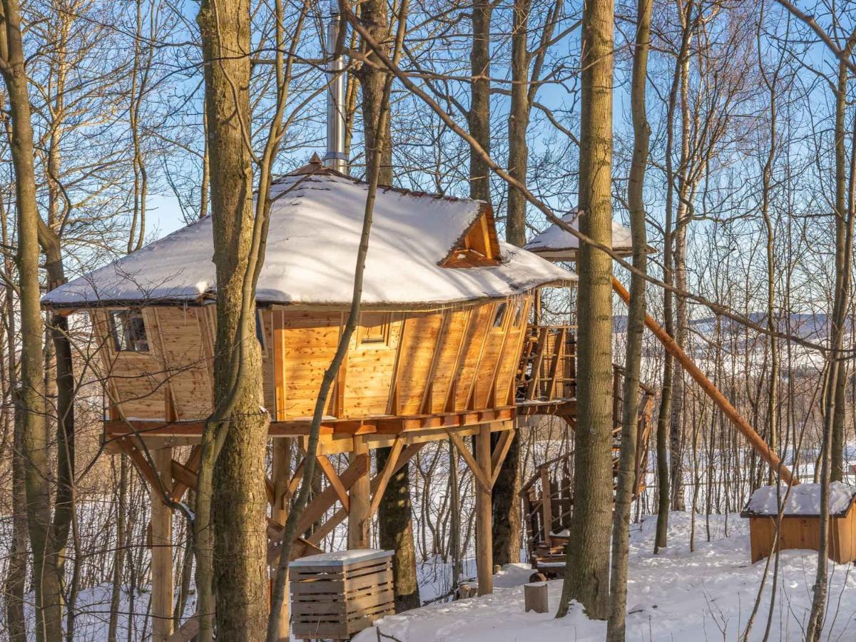 Treehous Sneznik S Wellness Otel Dolní Morava Dış mekan fotoğraf