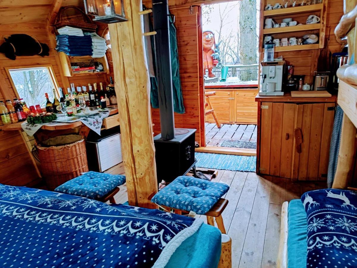 Treehous Sneznik S Wellness Otel Dolní Morava Dış mekan fotoğraf